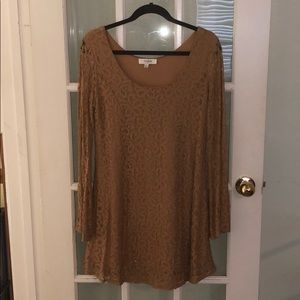 long sleeve lace dress